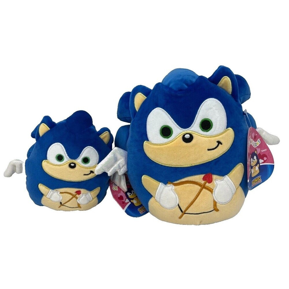 Squishmallows 5” & 8 Inch Sonic Cupid Plush Toy NWT Kidcore Geek Gamer Aesthetic